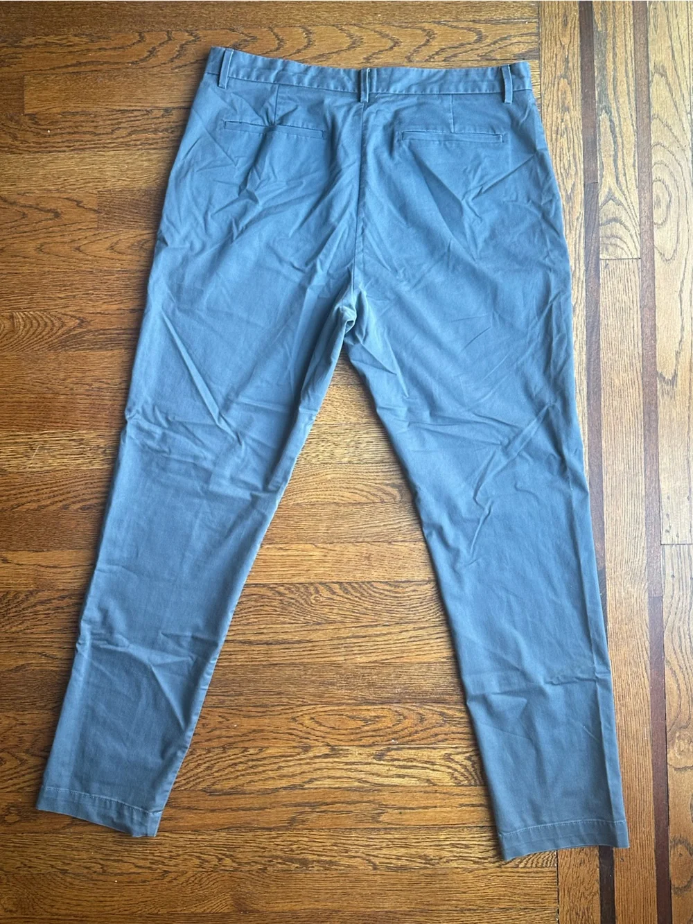 Banana Republic Slate Blue Slim Chinos 36/34